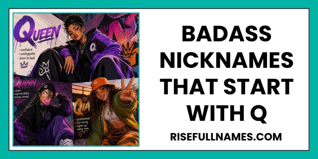 Badass Nicknames That Start With Q