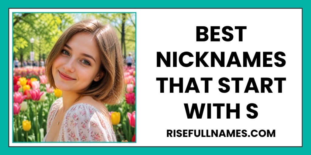 Best Nicknames That Start With S