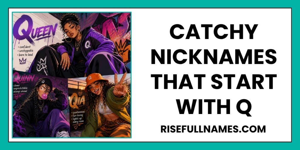 Catchy Nicknames That Start With Q