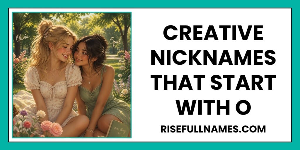 Creative Nicknames That Start With O