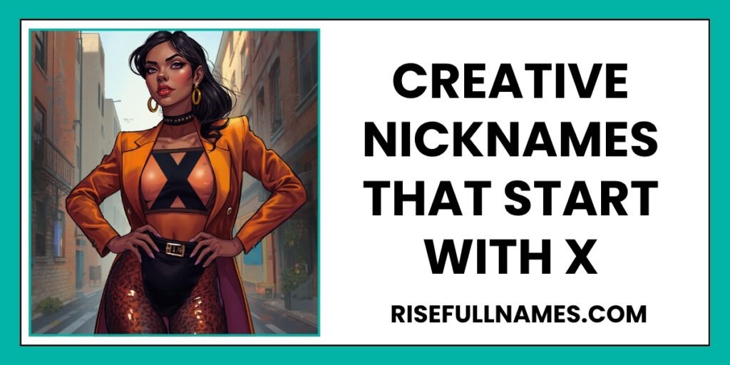 Creative Nicknames That Start With X