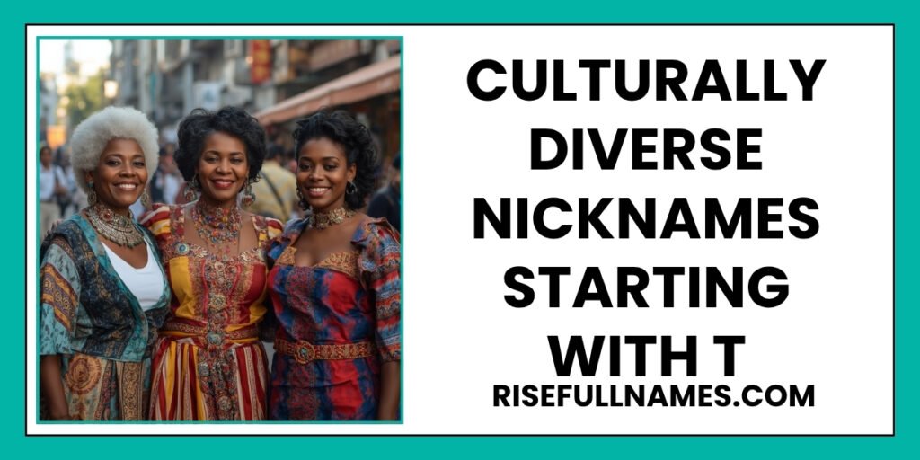 Culturally Diverse Nicknames Starting With T