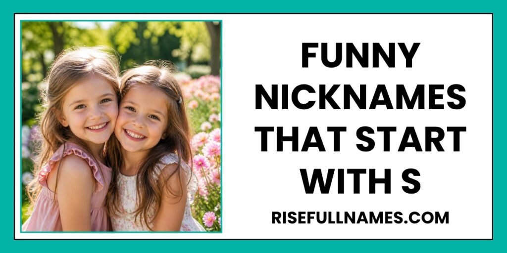 Funny Nicknames That Start With S