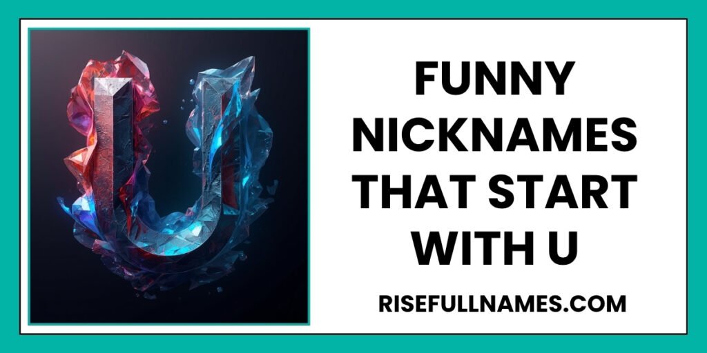 Funny Nicknames That Start With U