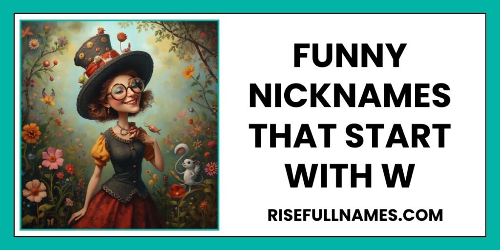 Funny Nicknames That Start With W