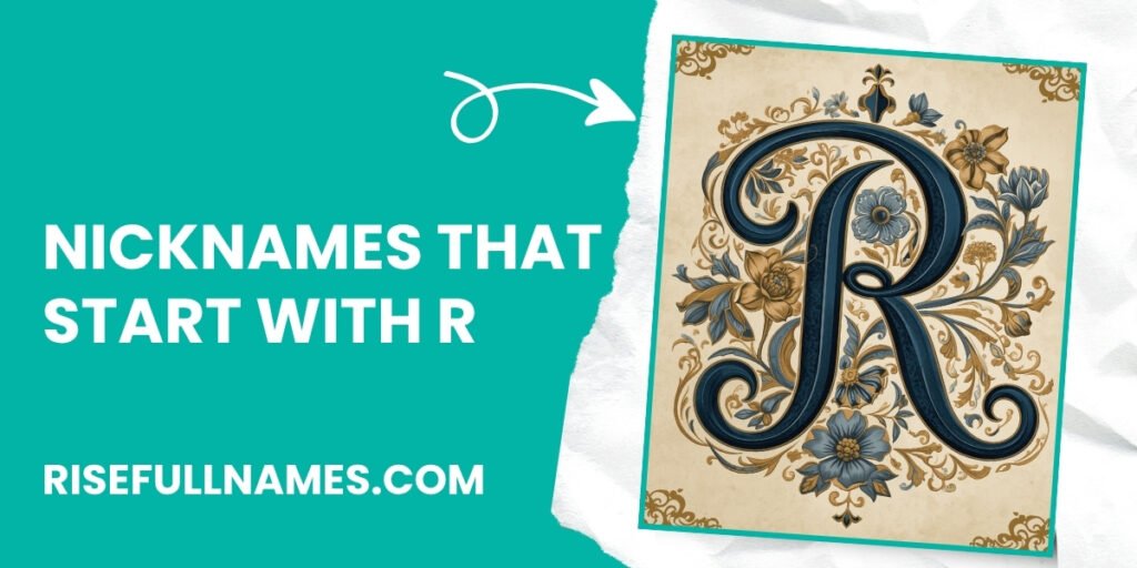 Nicknames That Start With R