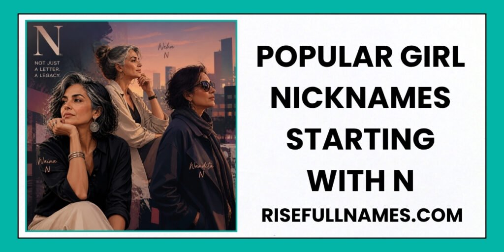 Popular Girl Nicknames Starting With N