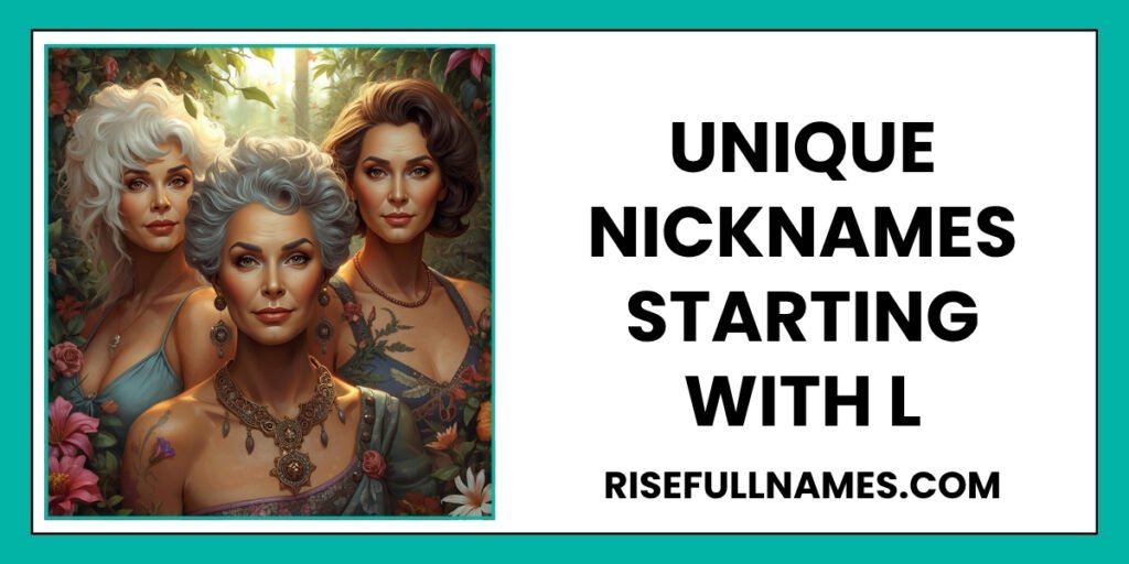 Unique Nicknames Starting With L