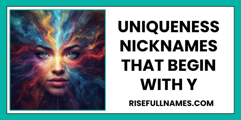 Uniqueness Nicknames That Begin With Y