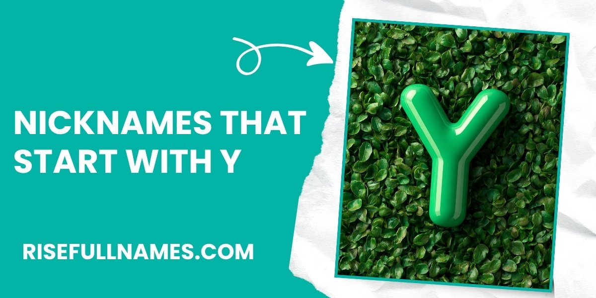 Nicknames That Start With Y