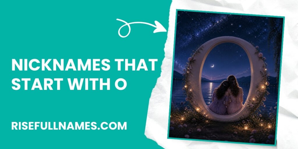 Nicknames That Start With O